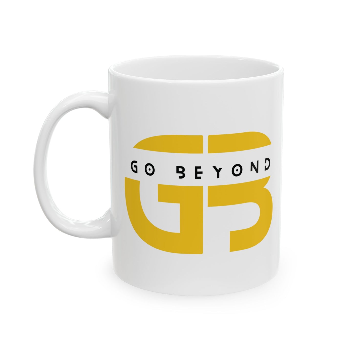 Go Beyond Ceramic Mug, (11oz)